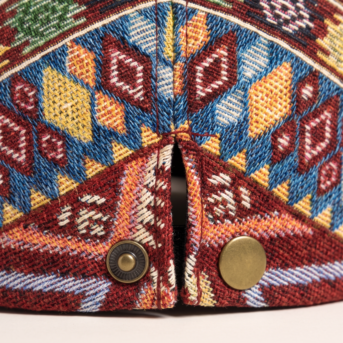 Karo-Schiebermütze aus Baumwolle — MAYEN