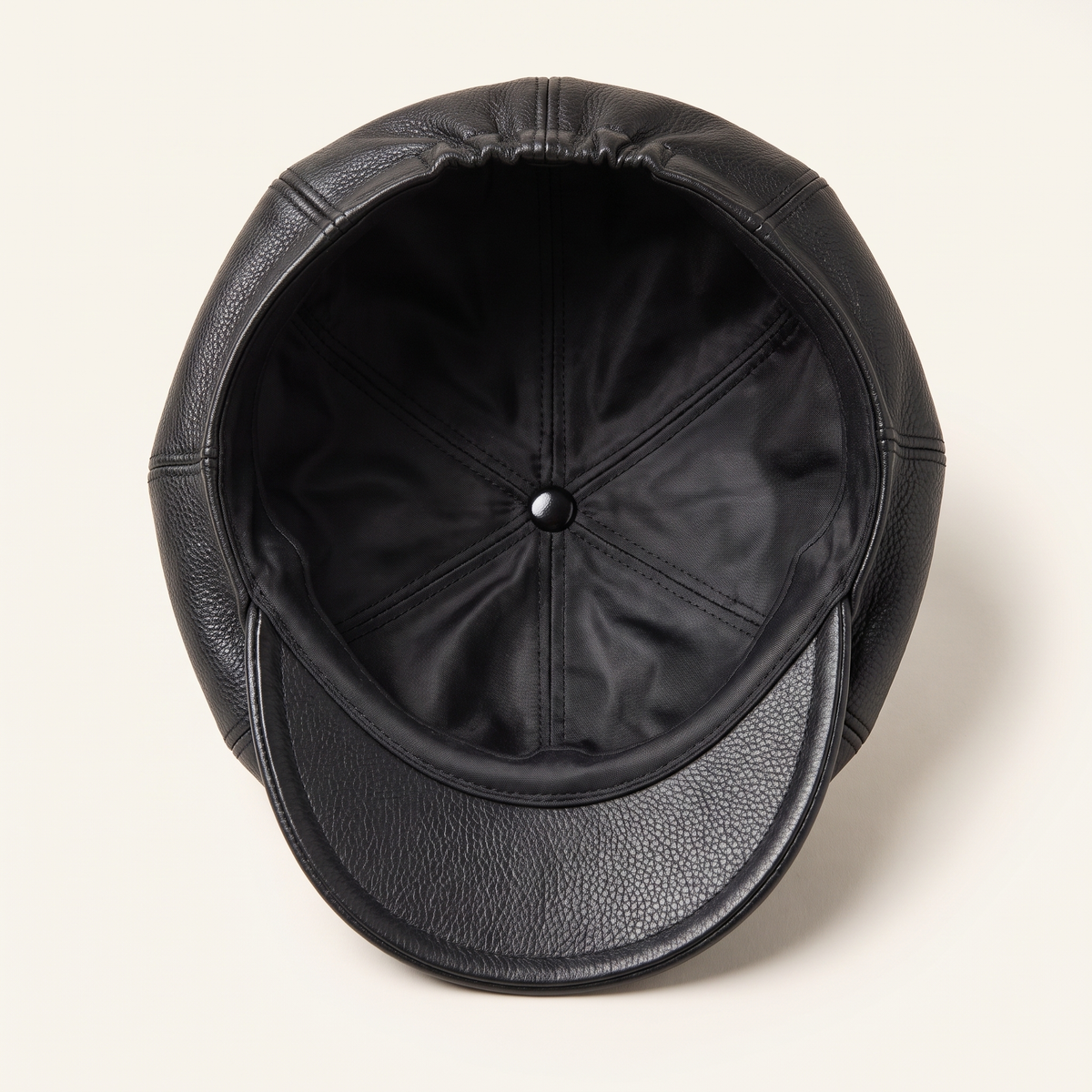 Schiebermütze aus Leder — VAREL