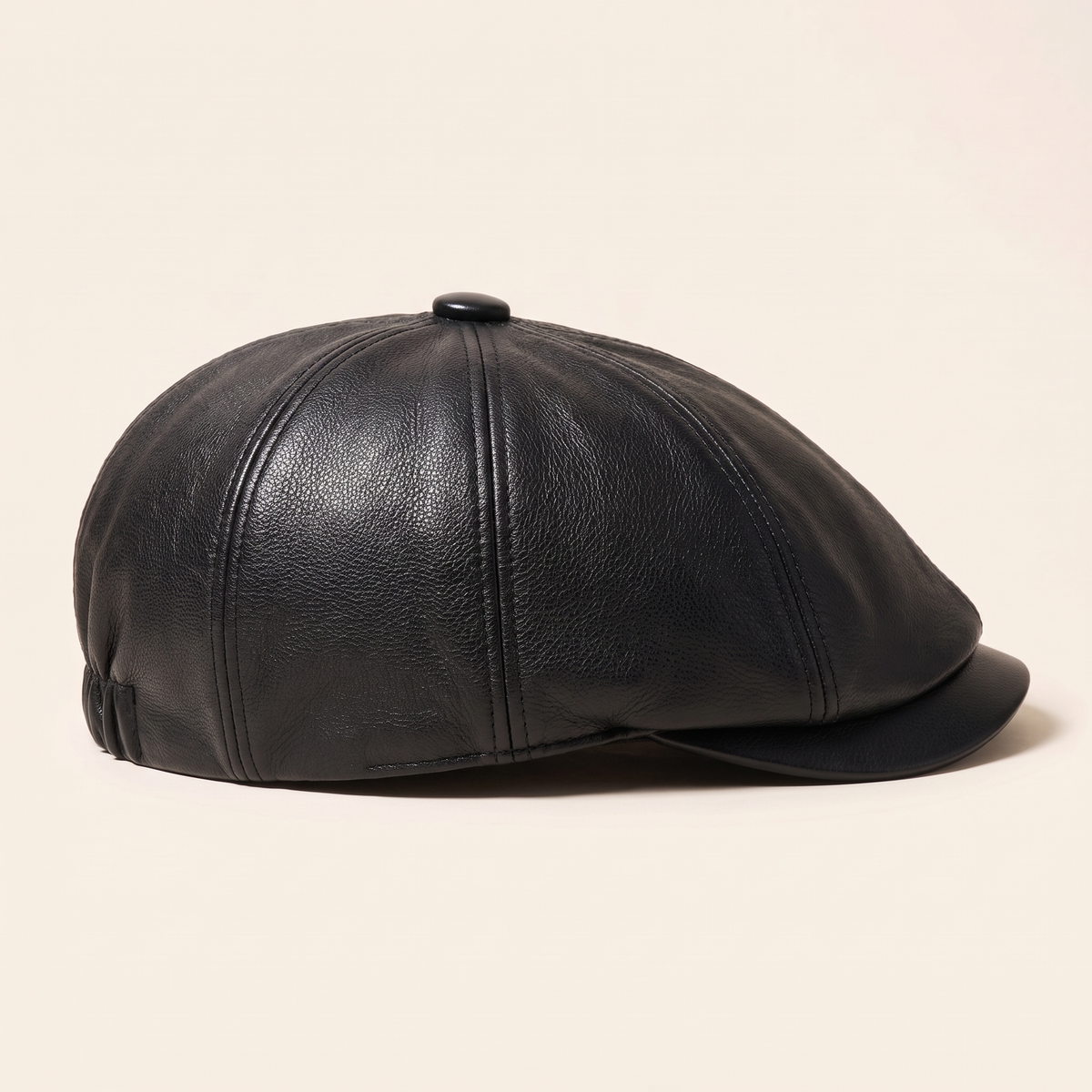 Schiebermütze aus Leder — VAREL