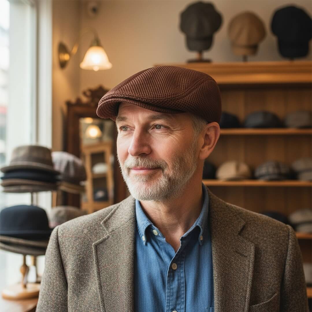 Ivy Cap aus Netzgewebe — VELDEN