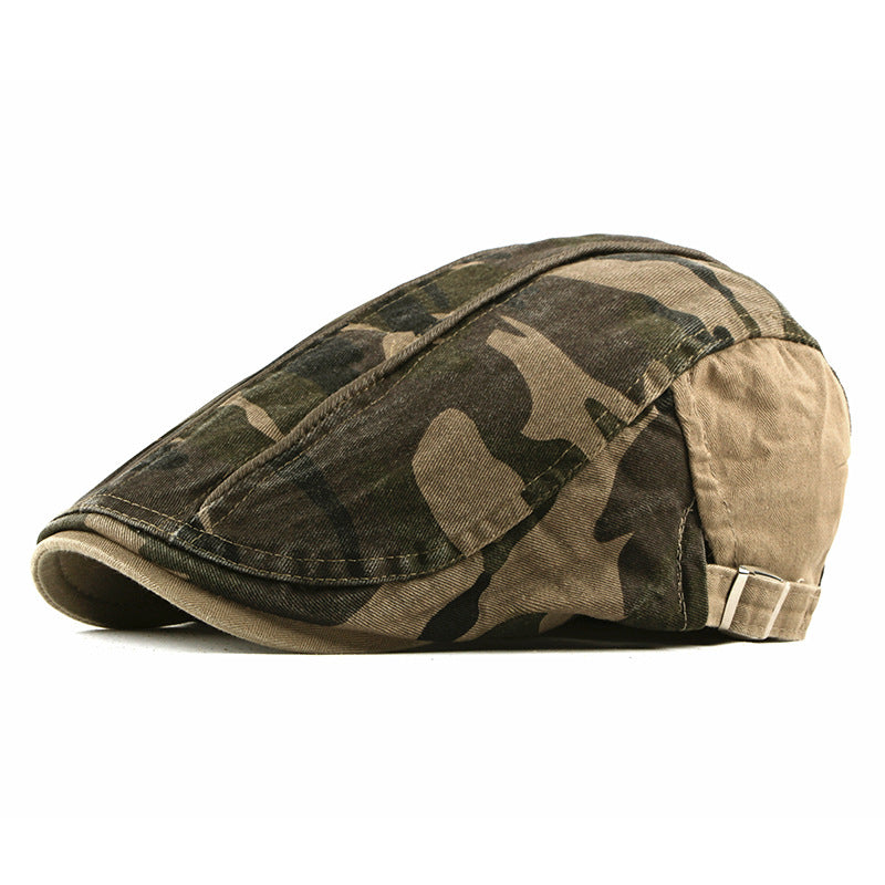 Camouflage-Fahrermütze aus Baumwolle — CELLE