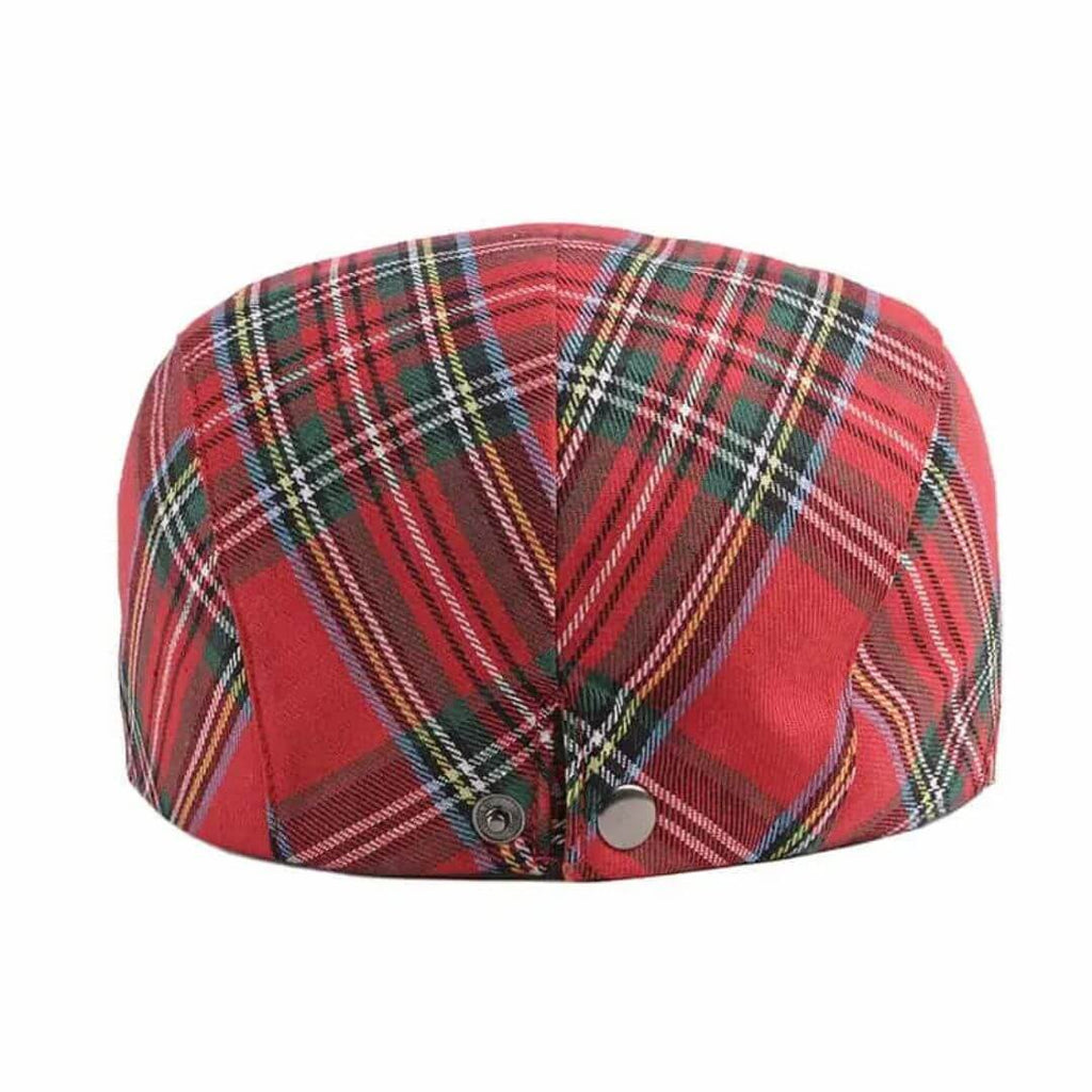 Tartan-Ivy Cap aus Baumwolle — BLIESKASTEL
