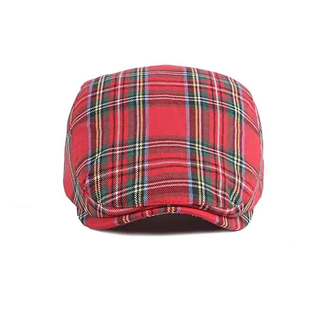 Tartan-Ivy Cap aus Baumwolle — BLIESKASTEL