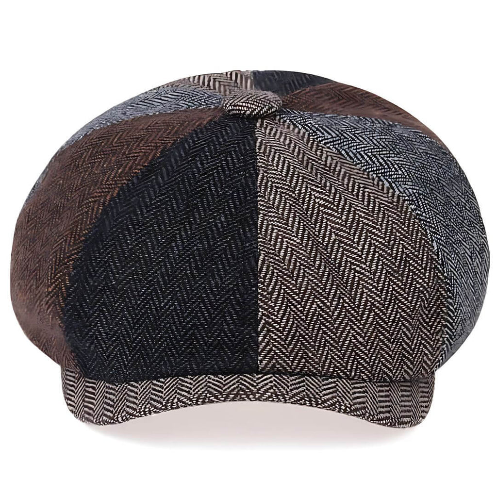 Patchwork-Ballonmütze aus einer Wollmischung — GUESSING