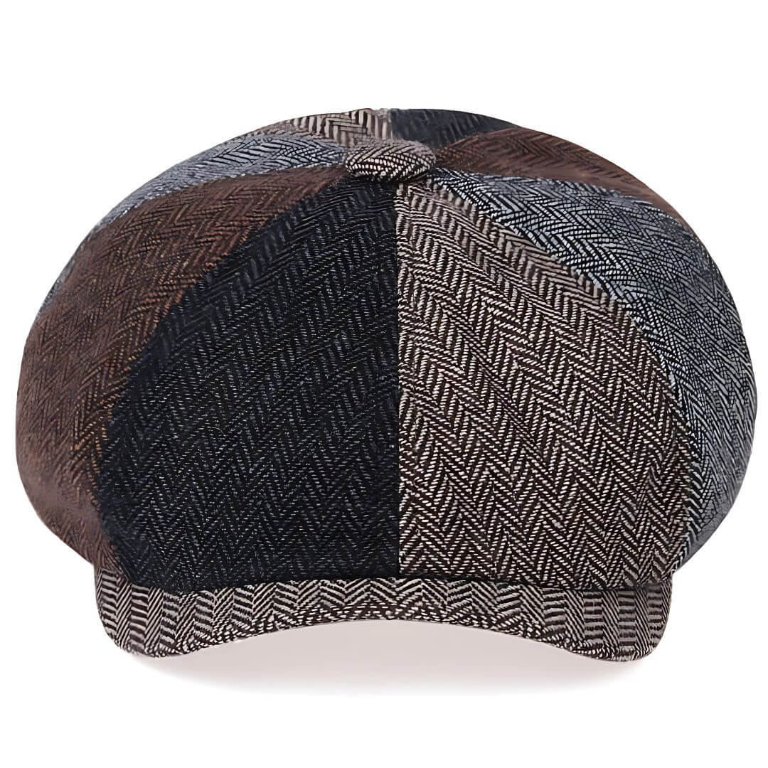 Patchwork-Ballonmütze aus einer Wollmischung — GUESSING