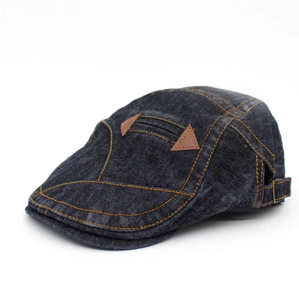 Schiebermütze aus Denim — WOLFSBERG