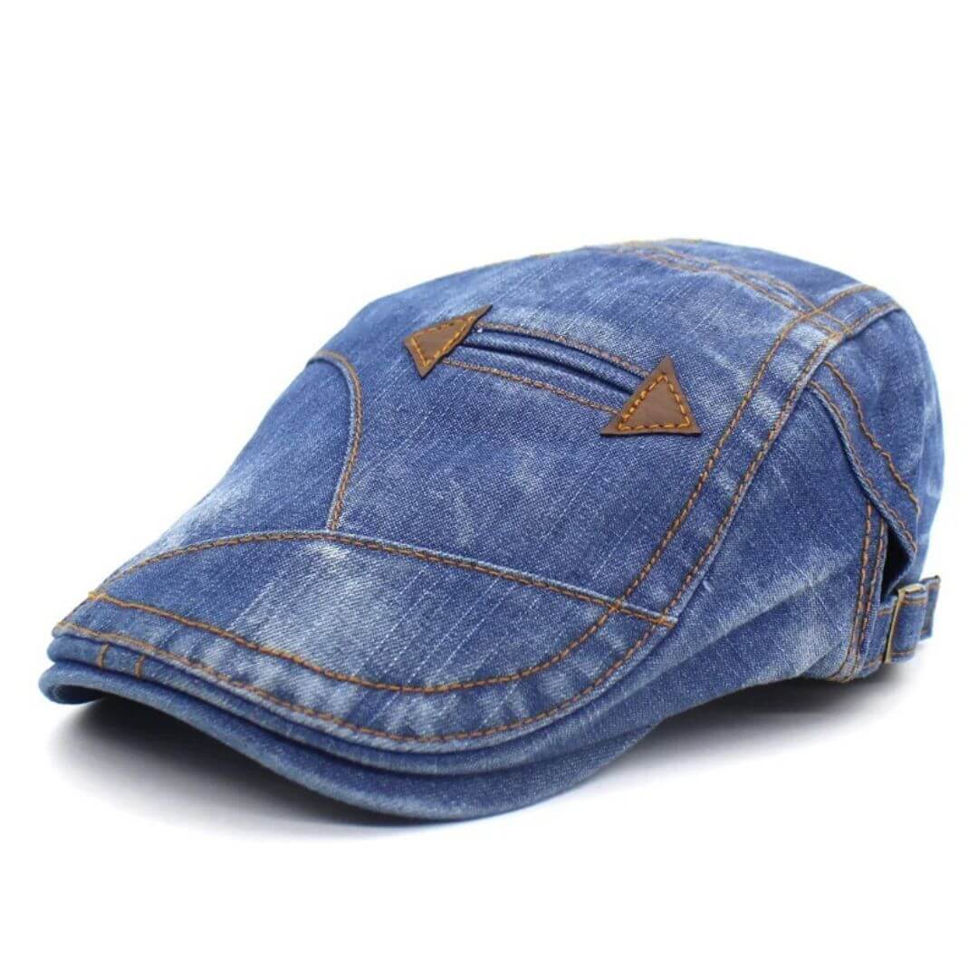 Schiebermütze aus Denim — WOLFSBERG