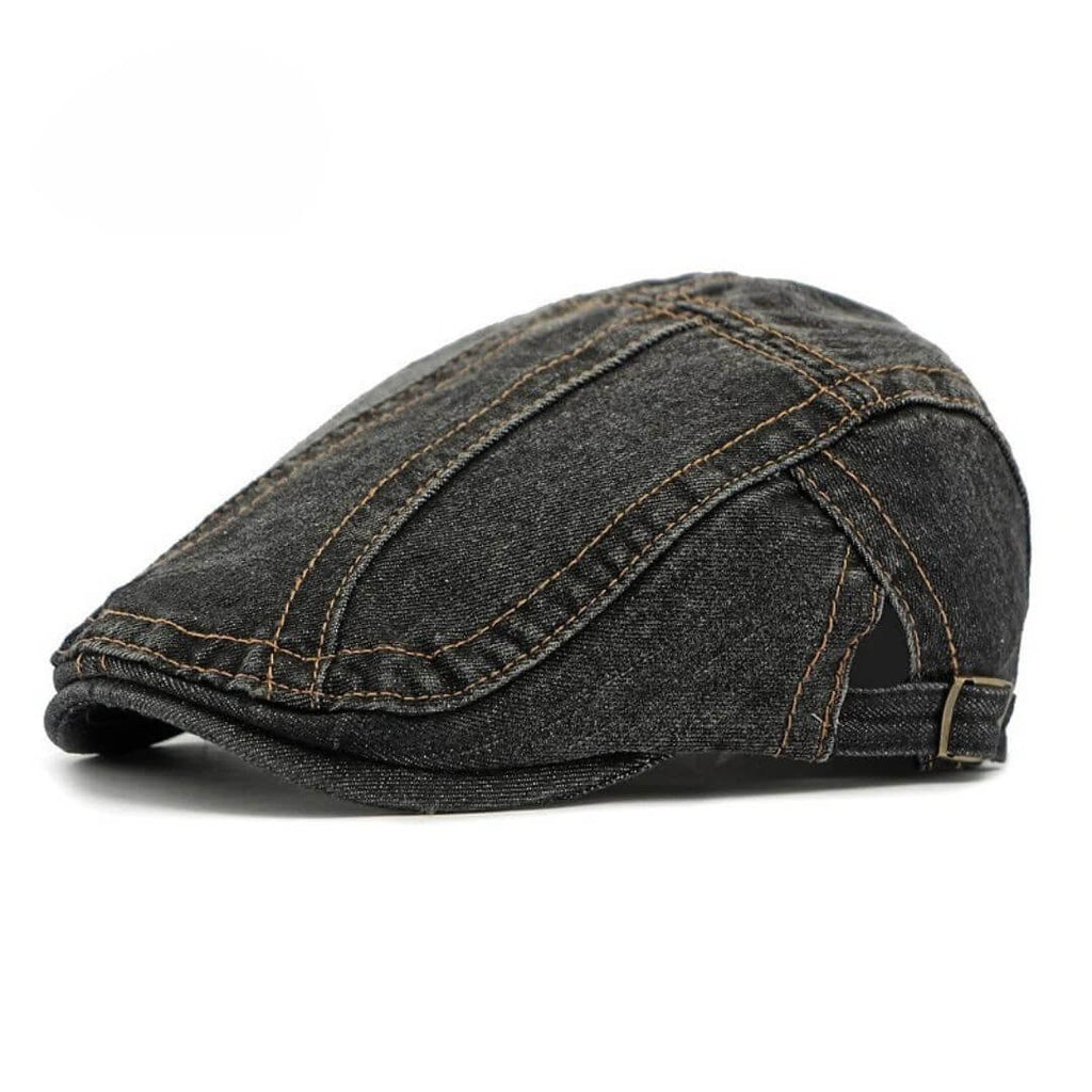 Schiebermütze aus Denim — RIESA