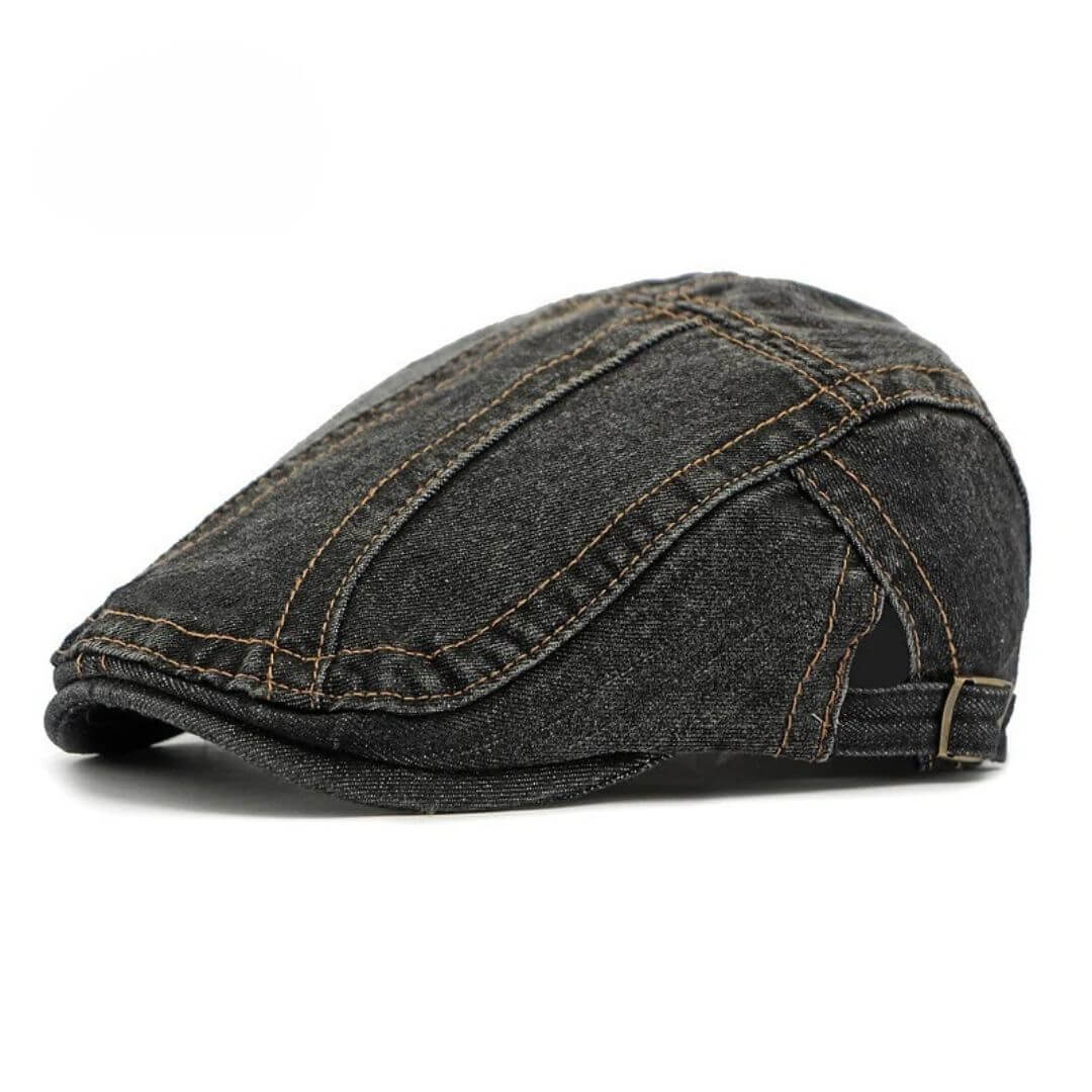 Schiebermütze aus Denim — RIESA