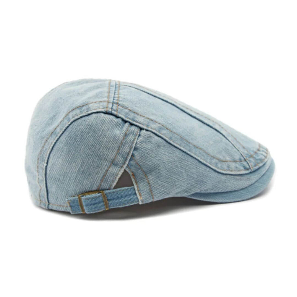 Schiebermütze aus Denim — RIESA