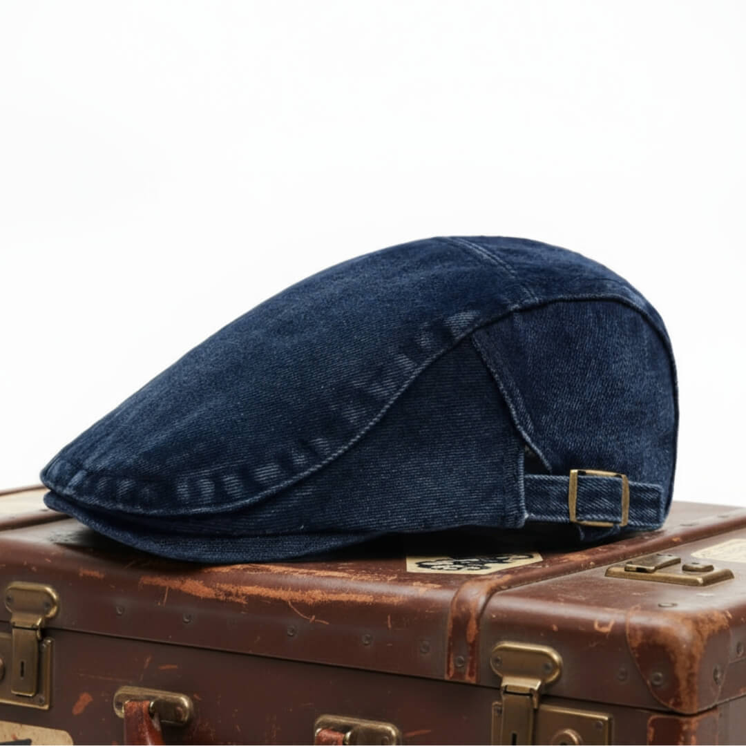 Schiebermütze aus Denim — VERDEN