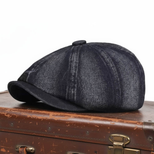 Ballonmütze aus Denim — DOEBELN