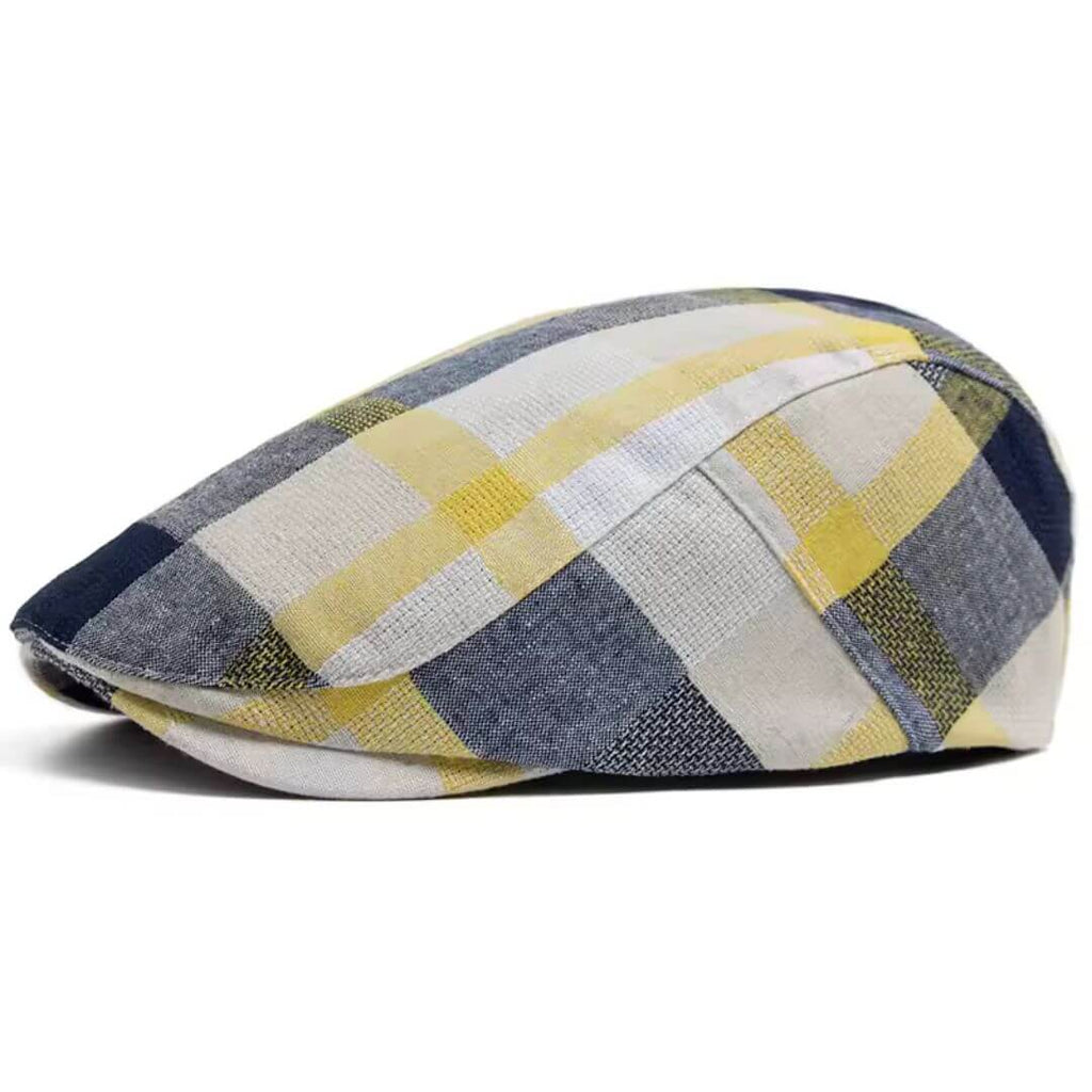 Patchwork-Schiebermütze aus Baumwolle — LIEZEN