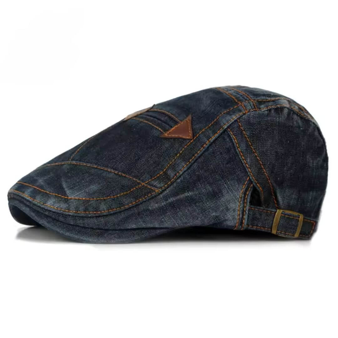 Schiebermütze aus Denim — HOLLFELD