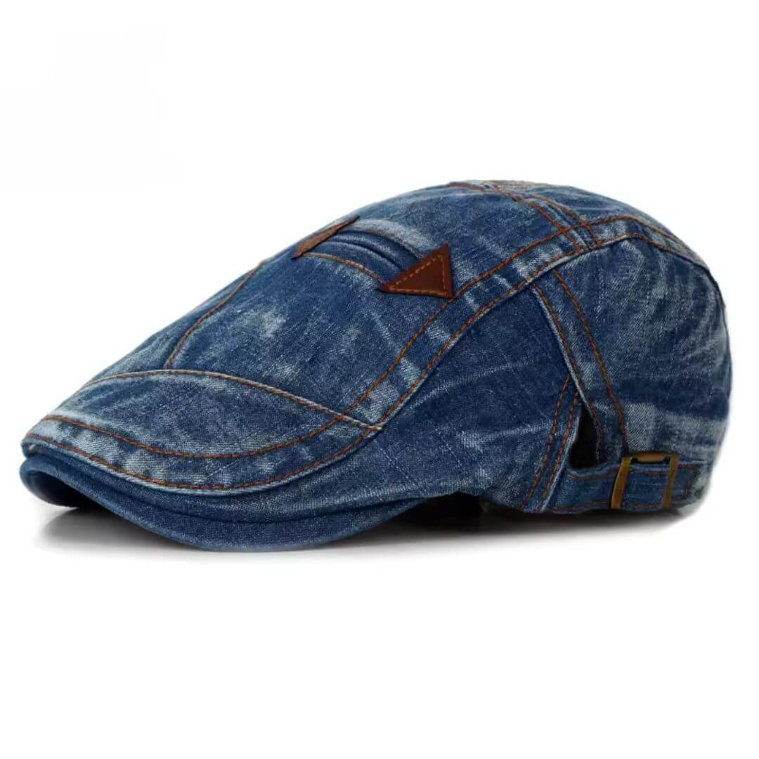 Schiebermütze aus Denim — HOLLFELD