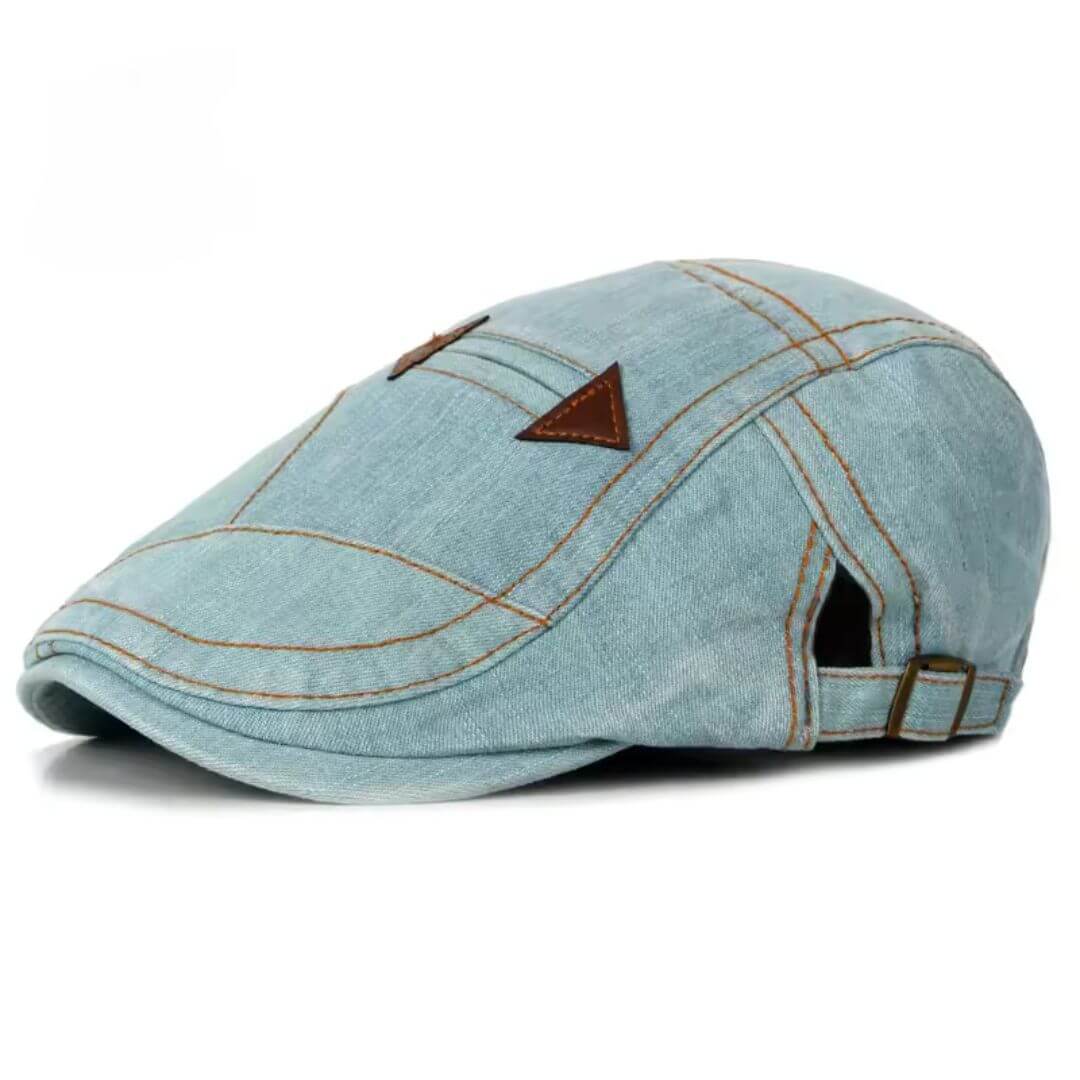 Schiebermütze aus Denim — HOLLFELD
