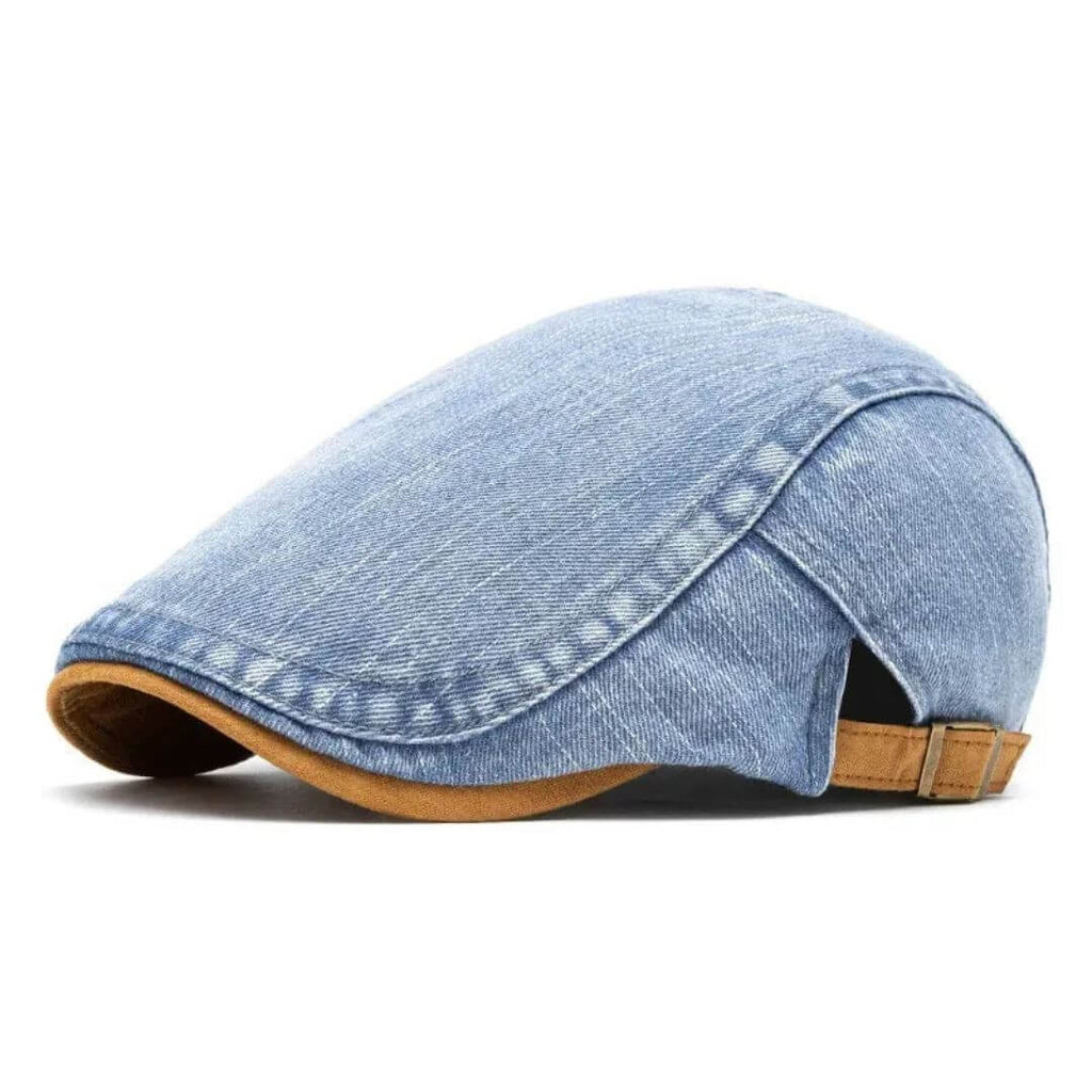 Schiebermütze aus Denim — BENSHEIM