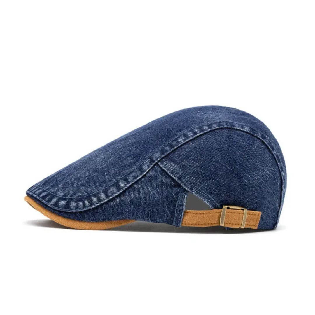 Schiebermütze aus Denim — BENSHEIM