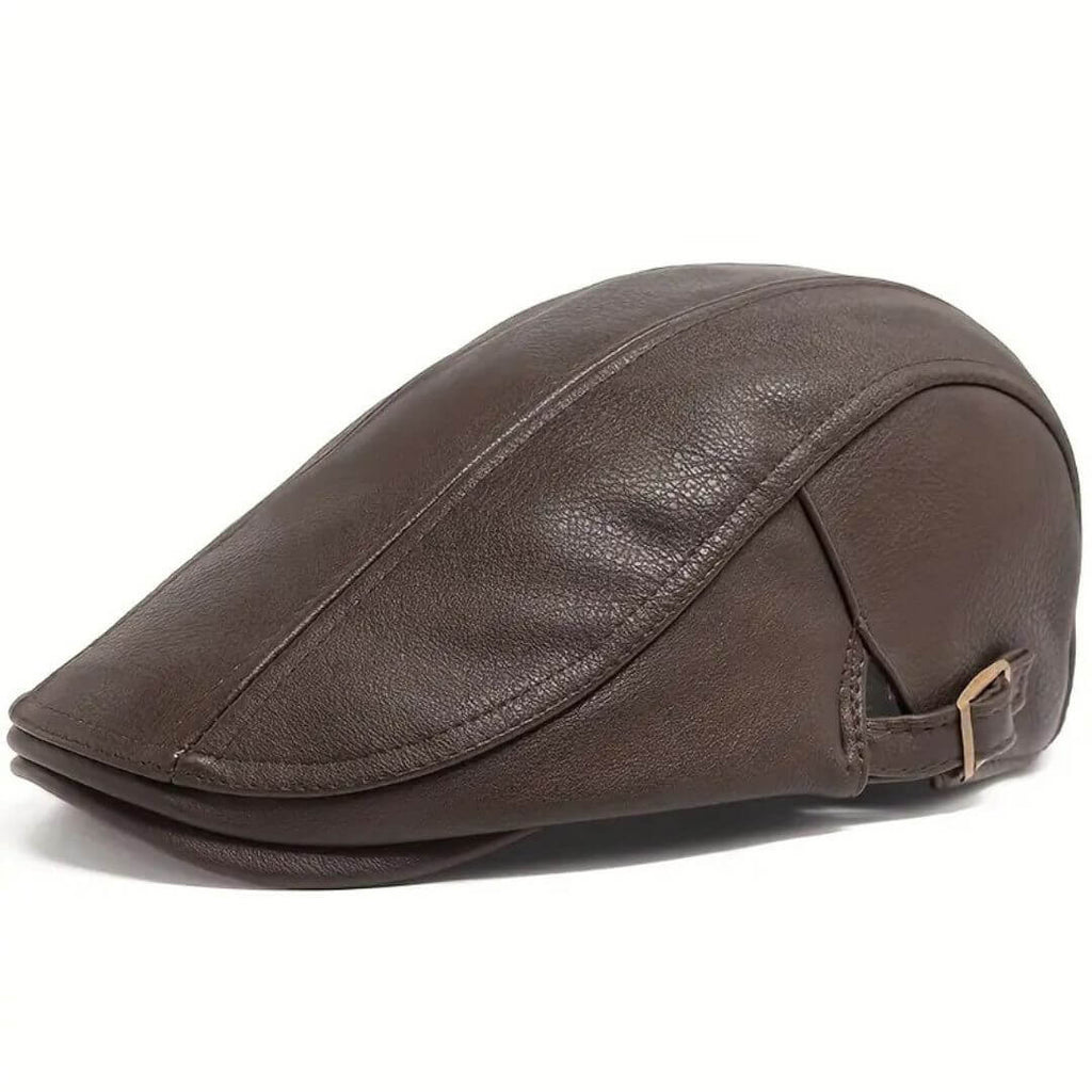 Schiebermütze aus Leder — MAINBURG