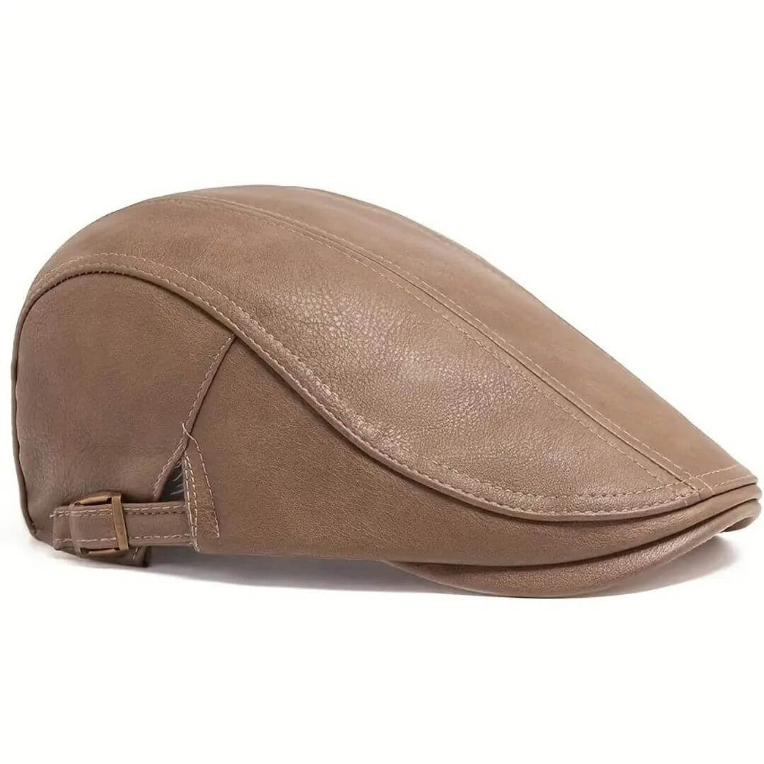Schiebermütze aus Leder — MAINBURG