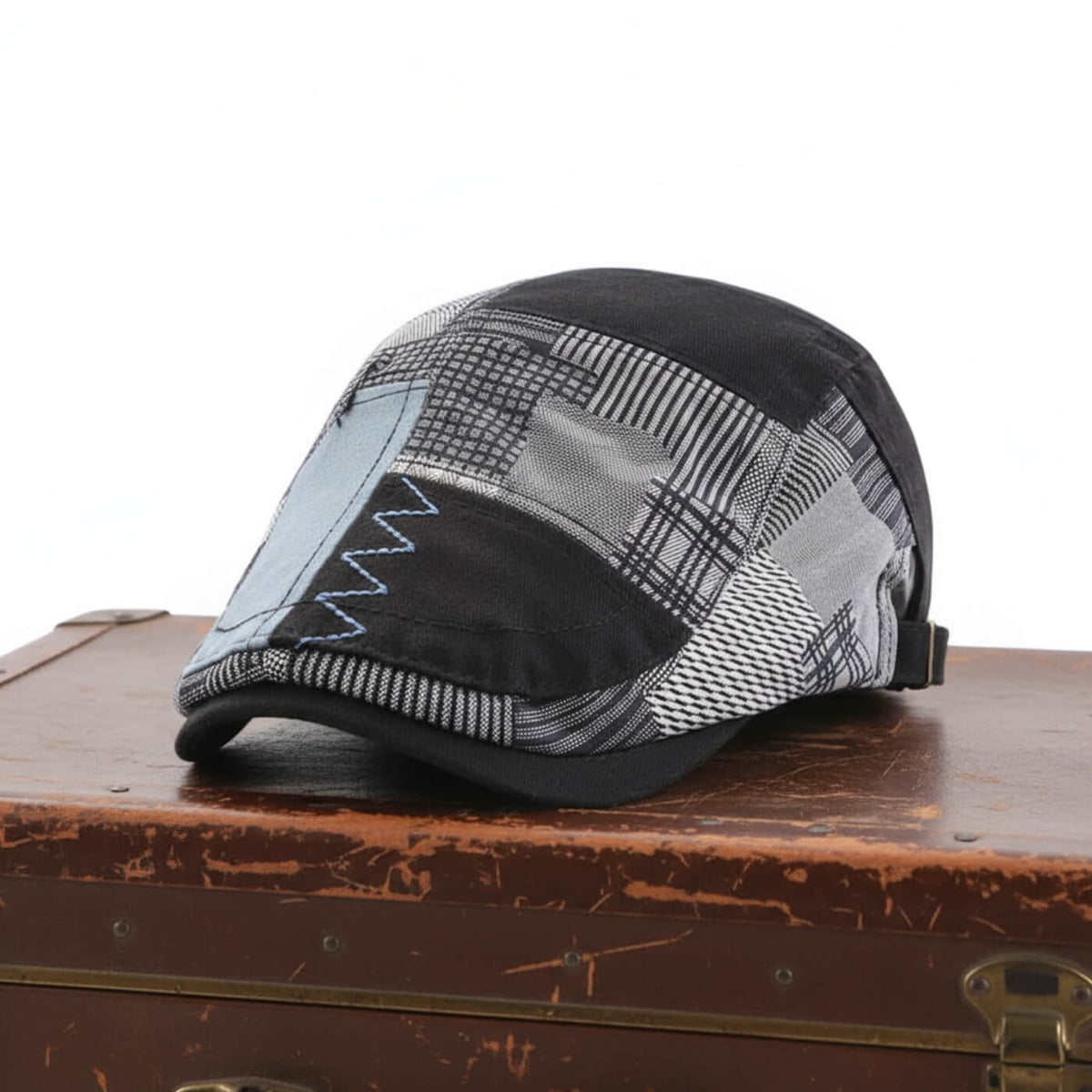 Patchwork-Schiebermütze aus Baumwolle — FRICK