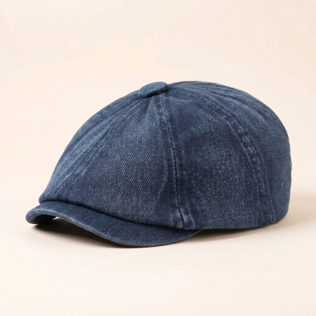Ballonmütze aus Denim — HOFGEISMAR
