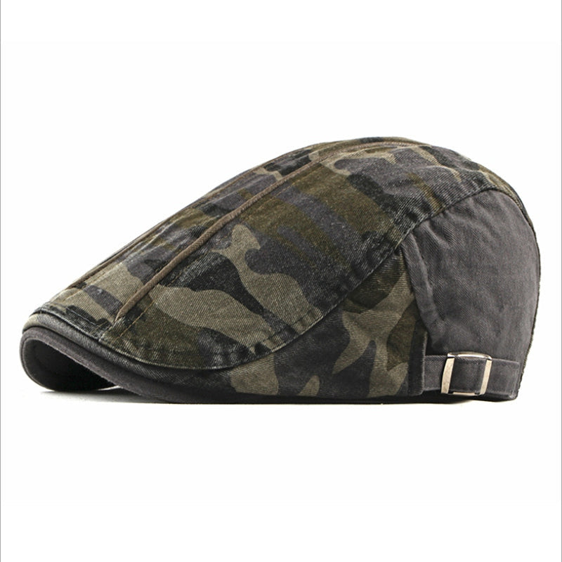 Camouflage-Fahrermütze aus Baumwolle — MANSFELD