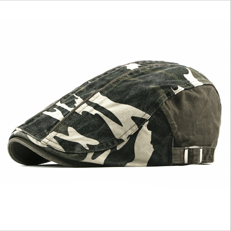 Camouflage-Fahrermütze aus Baumwolle — MANSFELD