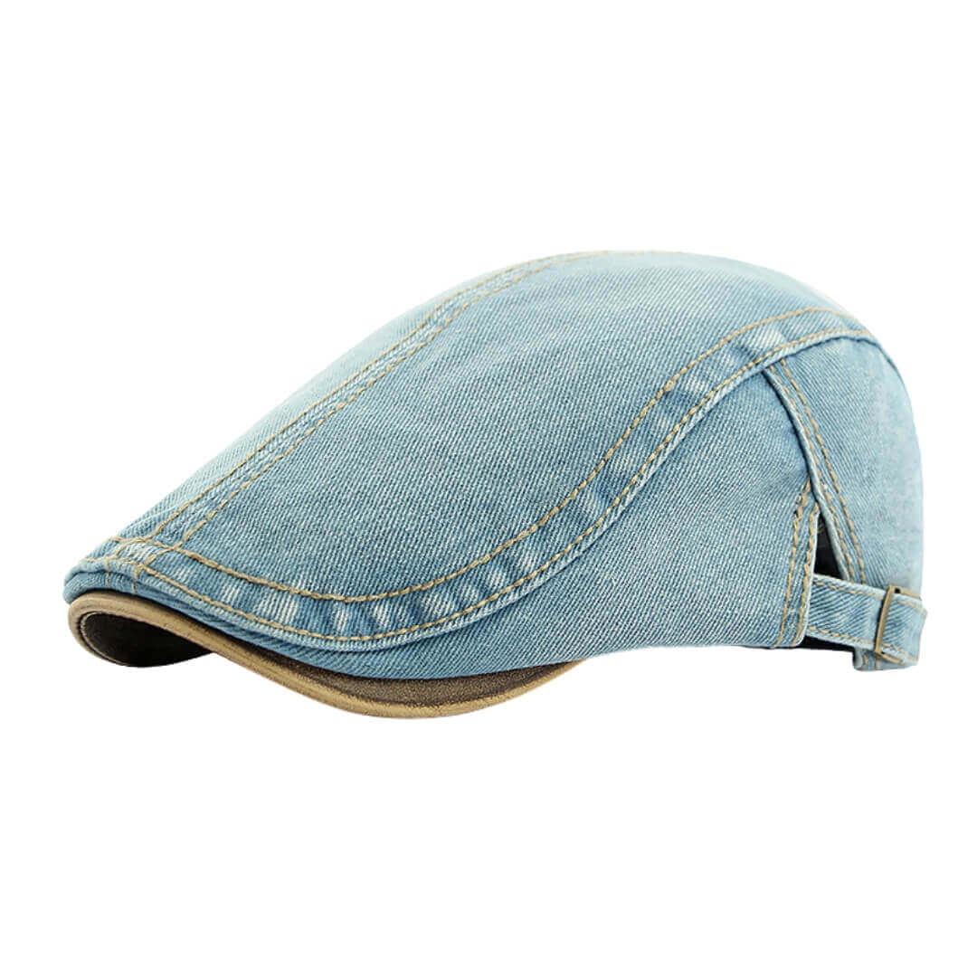 Schiebermütze aus Denim — ANGERMUENDE