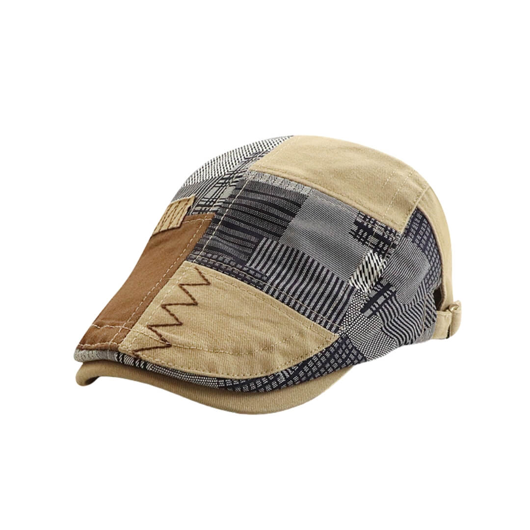 Patchwork-Schiebermütze aus Baumwolle — FRICK