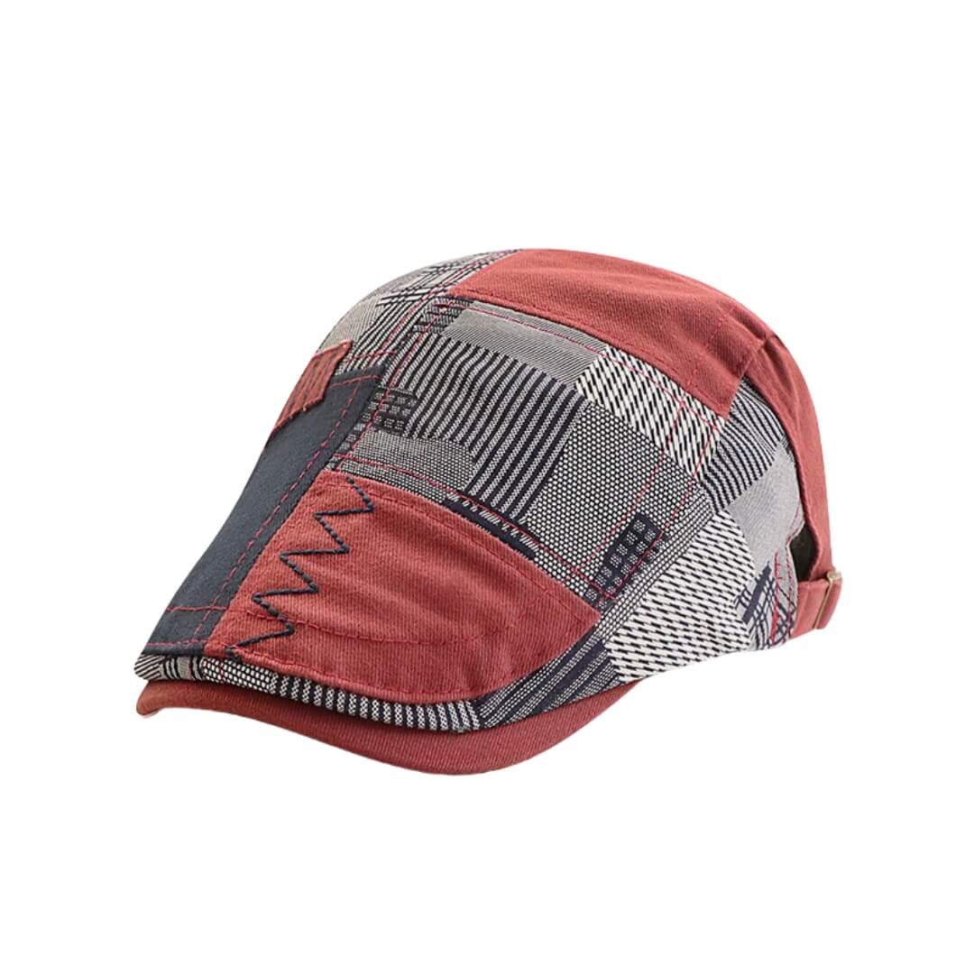 Patchwork-Schiebermütze aus Baumwolle — FRICK