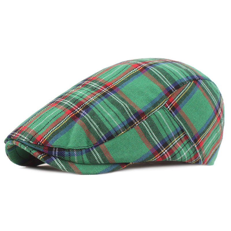 Tartan-Schiebermütze aus einer Wollmischung — WINSEN