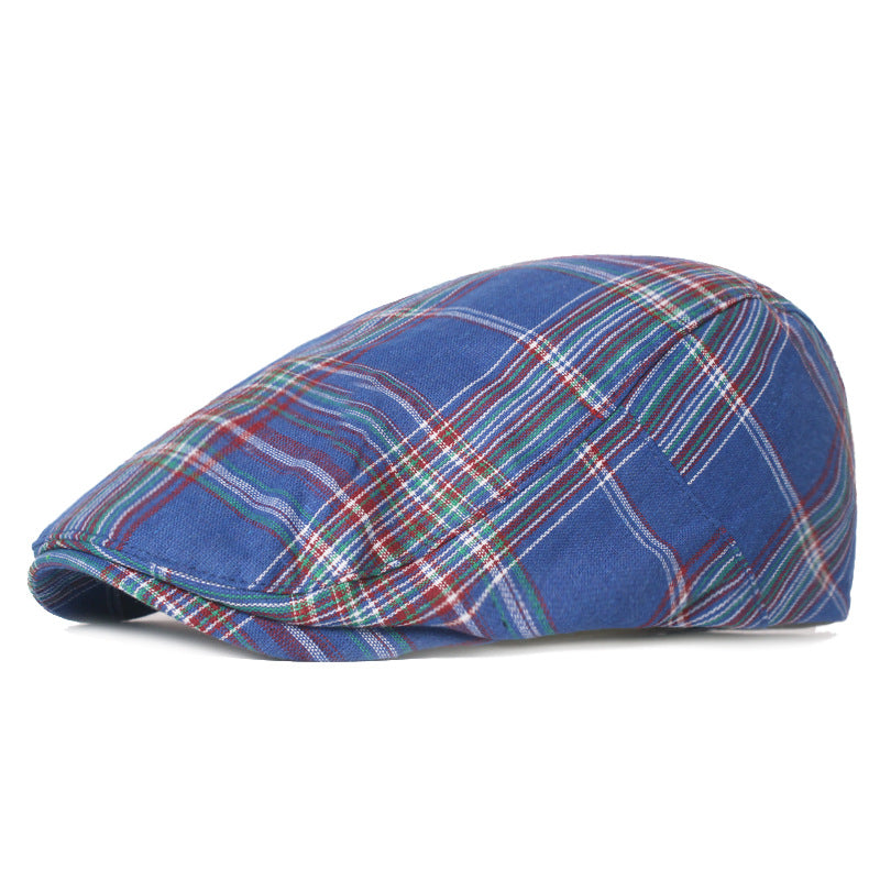 Tartan-Schiebermütze aus einer Wollmischung — GENGENBACH