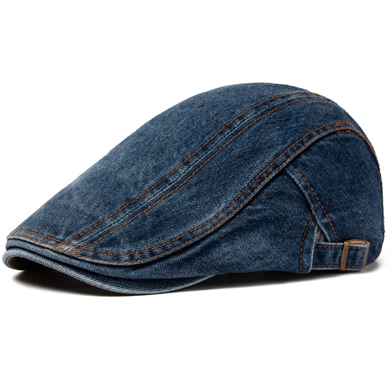 Schiebermütze aus Denim — MARBACH