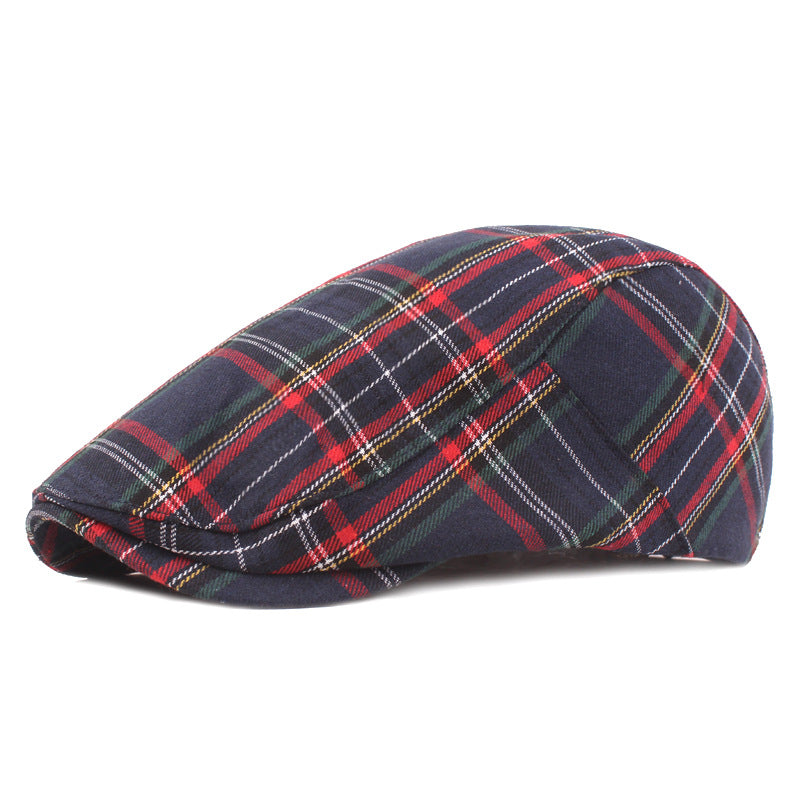 Tartan-Schiebermütze aus einer Wollmischung — WINSEN