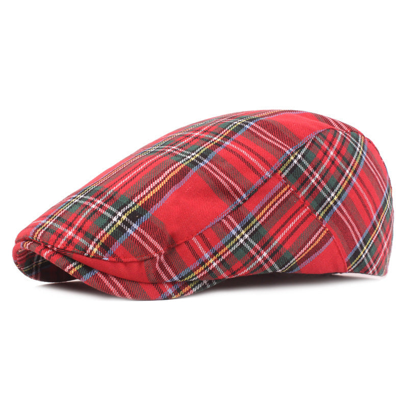 Tartan-Schiebermütze aus einer Wollmischung — WINSEN