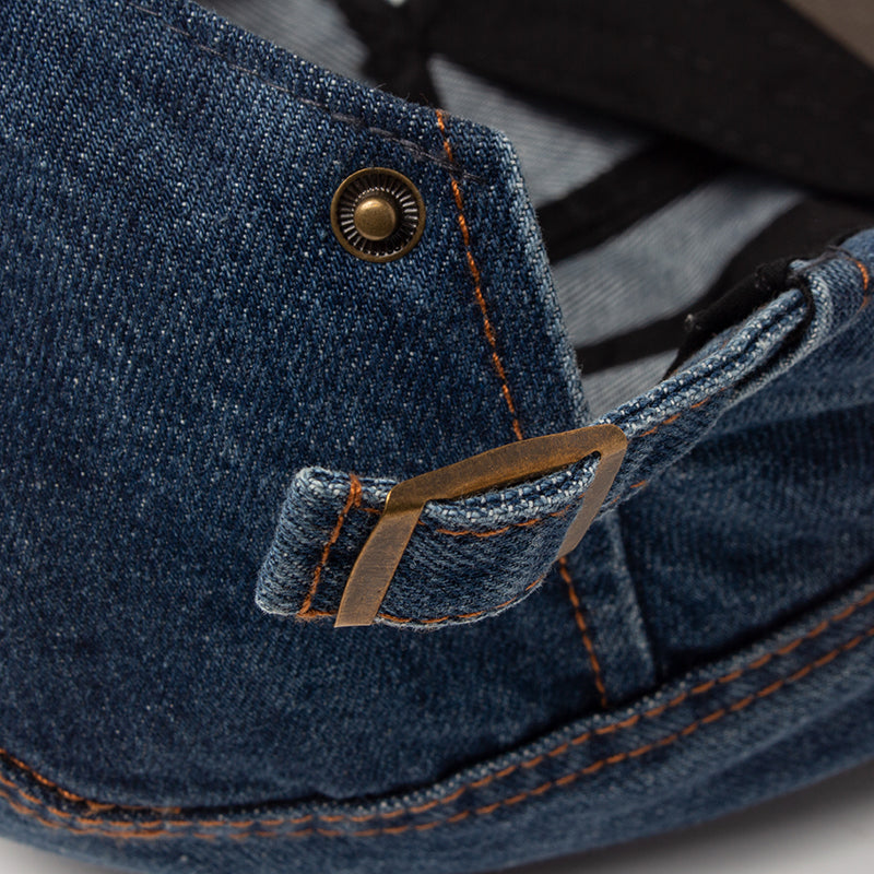 Schiebermütze aus Denim — WADERN