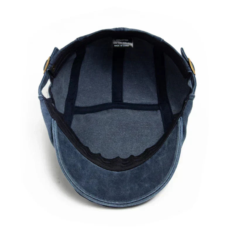 Schiebermütze aus Denim — MARIENBERG