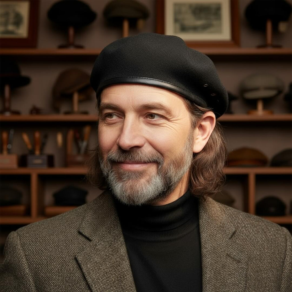 Baskenmütze aus einer Wollmischung — METTMANN