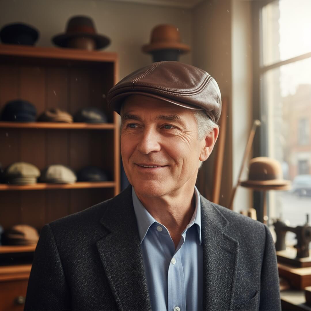 Ivy Cap aus Leder — RUHLA