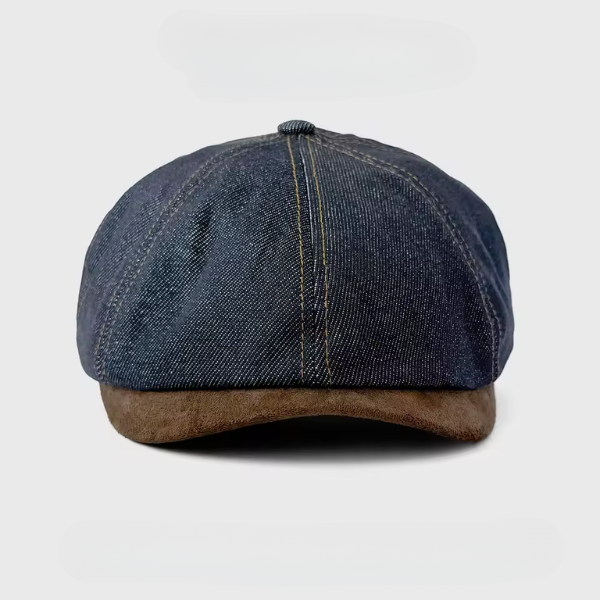 Schiebermütze aus Denim — HEINSBERG