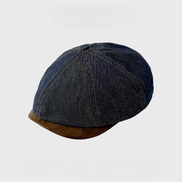 Schiebermütze aus Denim — HEINSBERG