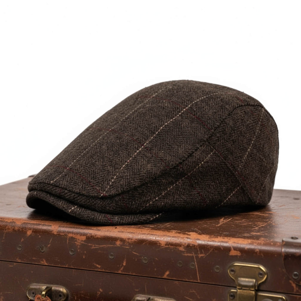 Schiebermütze aus Tweed — SAARBURG