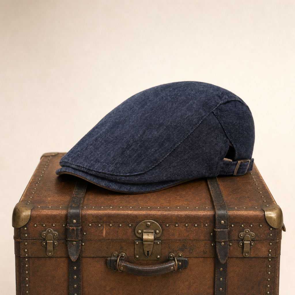 Schiebermütze aus Denim — NEUSIEDL