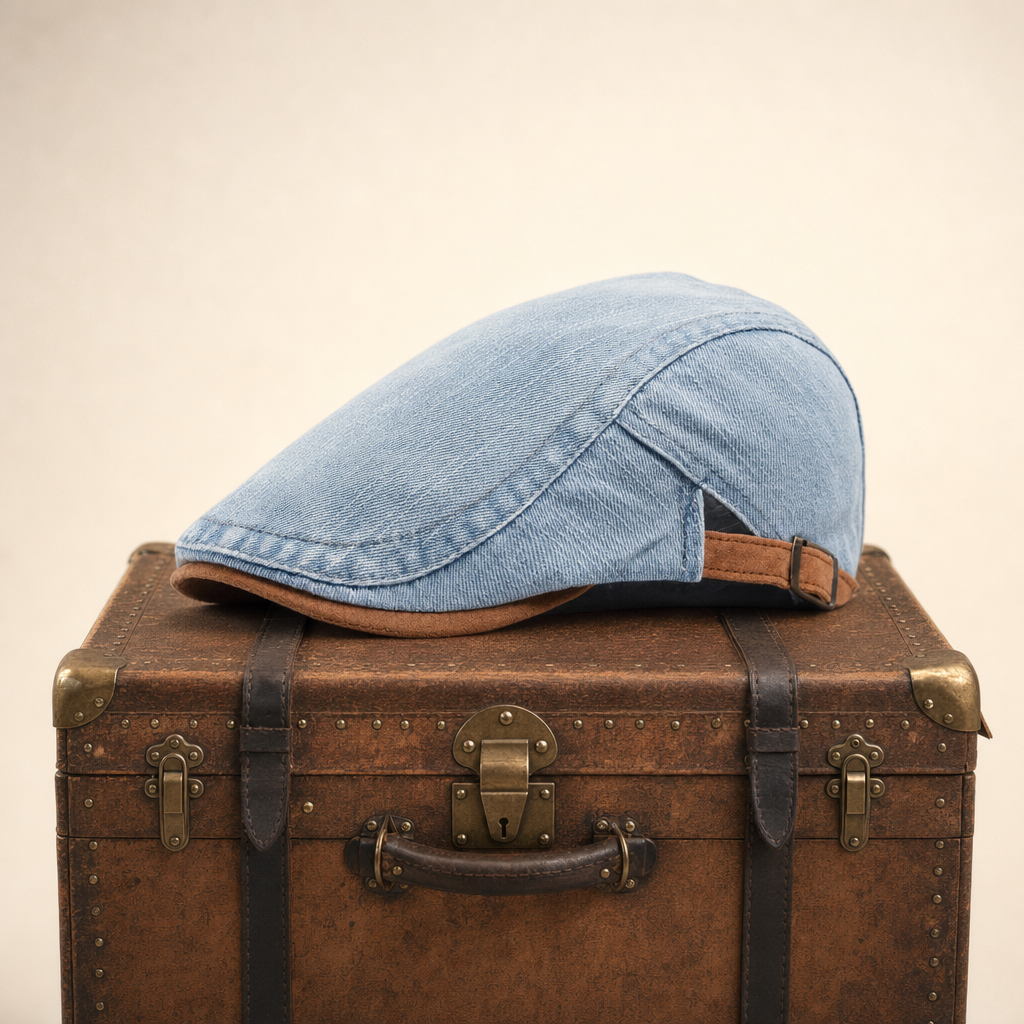 Schiebermütze aus Denim — UETERSEN