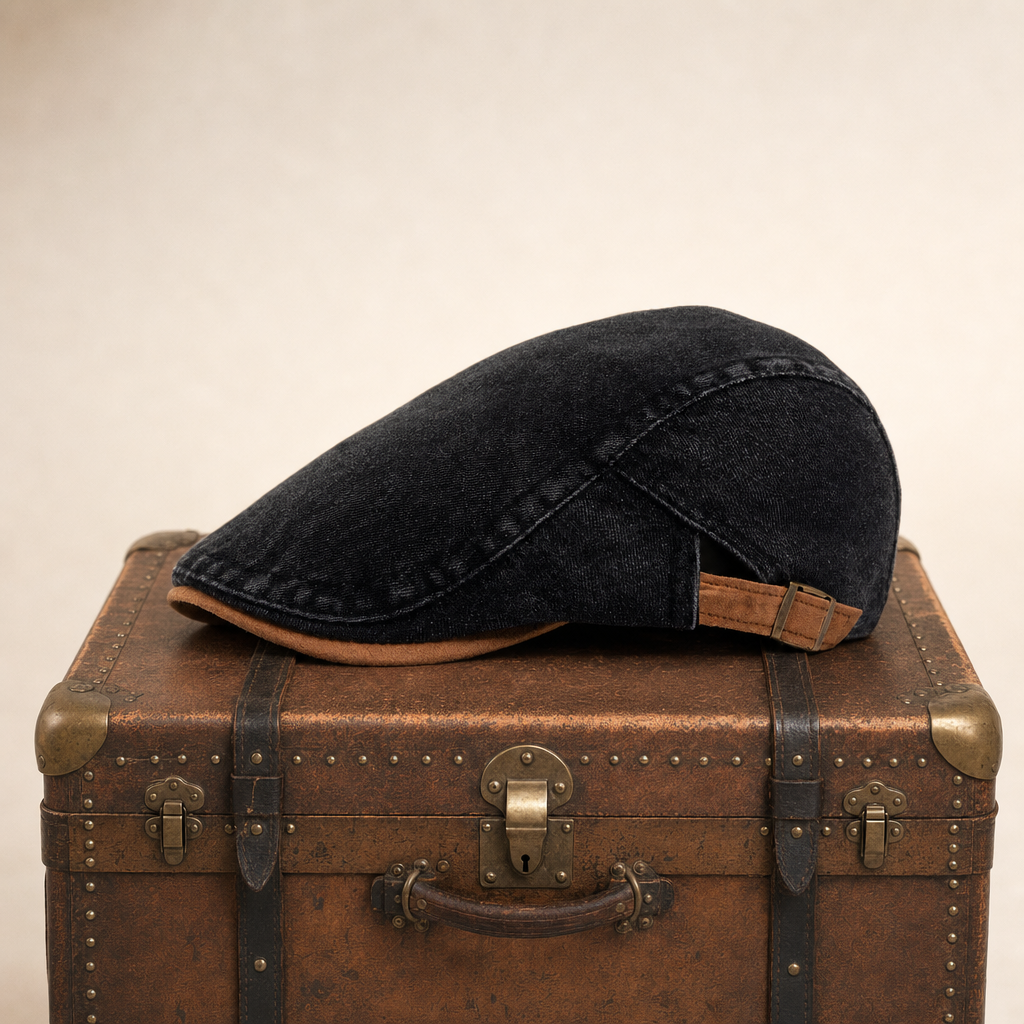 Schiebermütze aus Denim — UETERSEN