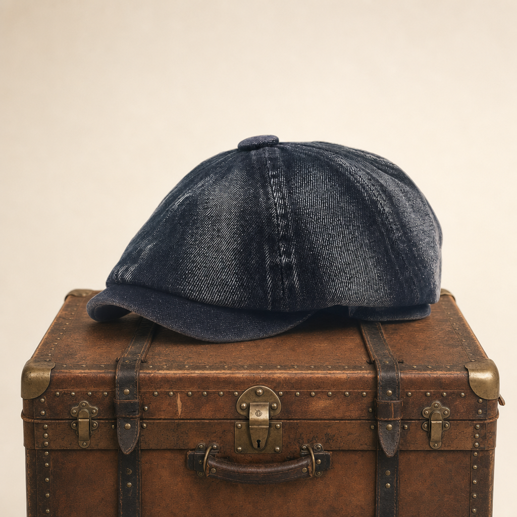 Ballonmütze aus Denim — TRARBACH