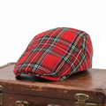 Tartan-Ivy Cap aus Baumwolle — BLIESKASTEL
