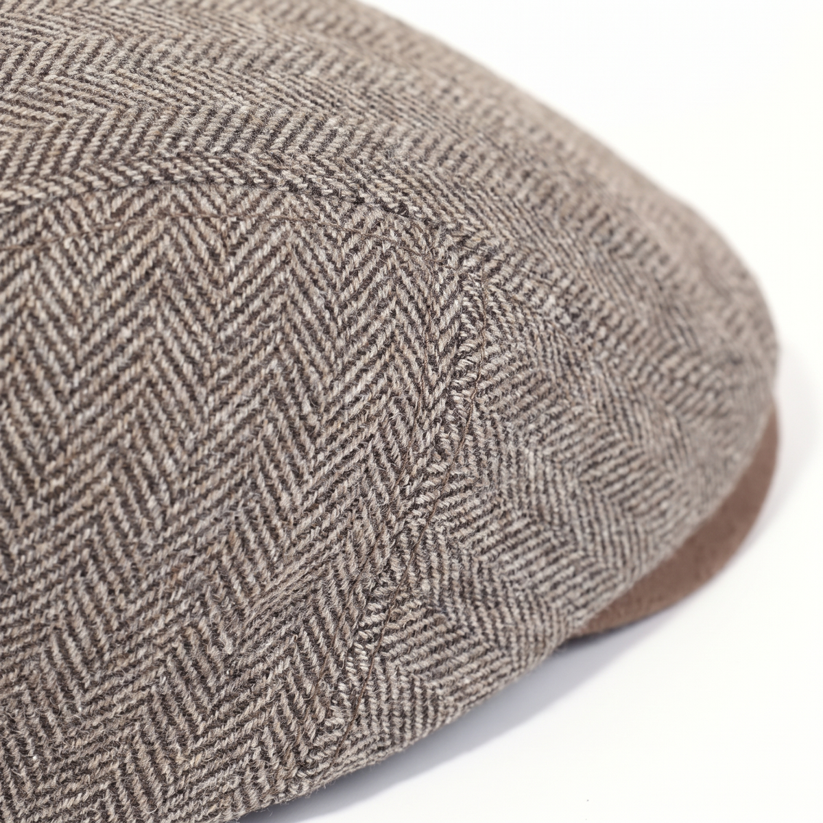 Fischgrät-Ivy Cap aus Wolle — HETTSTEDT