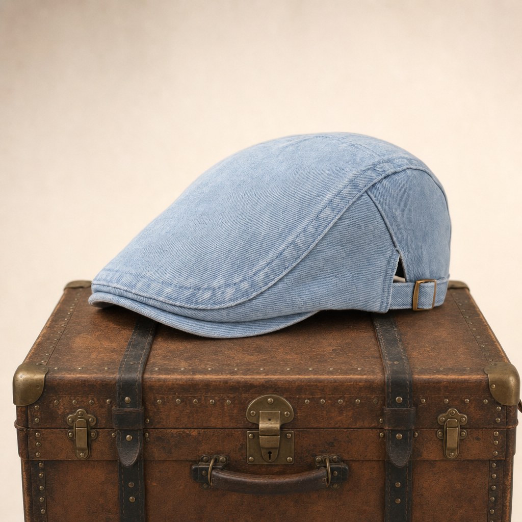 Schiebermütze aus Denim — NEUSIEDL
